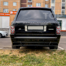 1000 Накладка на задний бампер - обвес WALD на Land Rover Range Rover Vogue 3