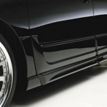 6 накладок на двери с порогами - обвес WALD на Lexus RX  3