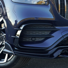 Накладки (серпы) Renegade на передний бампер Mercedes GLS X167