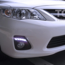 Дневные светодиодные ходовые огни в корпусе для Toyota Corolla Е150, модель ТИП 1.