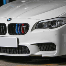 Передний бампер M5 Look на BMW 5 F10 (под штатные крылья)