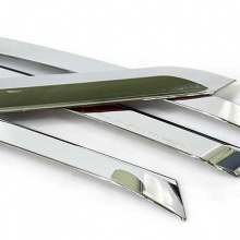 Тюнинг Хендай ix35 - ветровики на боковые окна хромированные - комплект 4 шт. - от компании Camily.