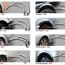 Хромированные накладки на колесные арки - Кунг Донг (Южная Корея) - Тюнинг Киа Оптима.
