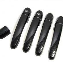 Стайлинг Киа Соренто - накладки на дверные ручки - комплект 4 штуки - от ателье ArtX.