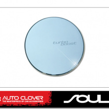 Стайлинг Киа Соул - хромированная накладка на крышку топливного бака - от производителя Auto Clover.