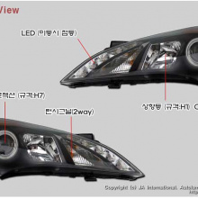 Фары - тюнинг-оптика для Hyundai Genesis Coupe