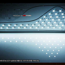 Тюнинг оптики Киа Спортейдж 3 - светодиодные модули в противотуманные фары - от компании ExLed.