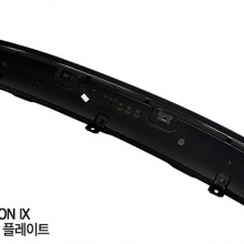 Тюнинг Hyudai ix35 - диффузор заднего бампера - под двойной глушитель - от компании Mobis.