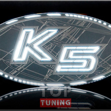 Тюнинг - Эмблемы, шилдики на Киа Оптима К5 от производителя Pegasus (Комплект 2 шт)