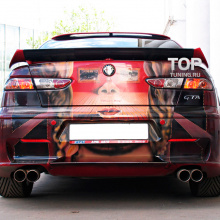 Задний бампер Cadamuro GTA на Alfa Romeo 156