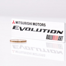 6100 Эмблема наклейка RALLIART Evolution на Mitsubishi
