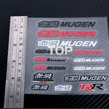 6205 Набор наклеек эмблем Mugen на Honda