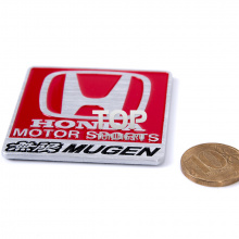 6230 Эмблема логотип Mugen Red 55x58 на Honda
