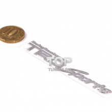 Эмблема шильдик из никелевого сплава - Модель TRD Sports - Тюнинг ТОЙОТА - Размер 80 * 14 мм. 