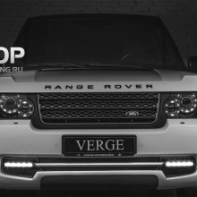 Комплект дневных ходовых огней - Модель VERGE Individual- Тюнинг Range Rover Vogue (3 Поколение, 2-ой рестайлинг 2010, 2012.)