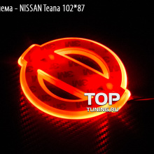 6541 Эмблема со светодиодной подсветкой LED на Nissan