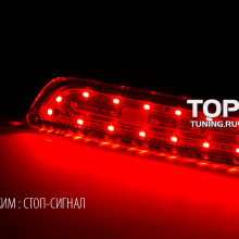 6625 Светодиодные фонари заднего бампера Audi Style на Kia Optima 3 (K5)