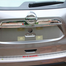 6663 Накладка на дверь багажника 3D на Nissan X-Trail T32