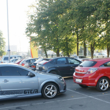 Тюнинг пороги Opel Astra H GTC / R - дизайн LMA
