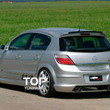 Спойлер пятой двери - Модель LMA - Тюнинг Opel Astra H (5D)
