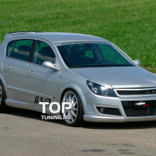 Спойлер пятой двери - Модель LMA - Тюнинг Opel Astra H (5D)