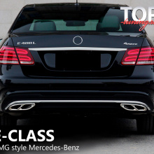 8235 Накладки на выхлопные насадки C - E - GLC class AMG Style на Mercedes