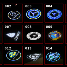 Варианты лого на выбор - 8538 Проектор логотипа в дверь Laser HD на Mercedes