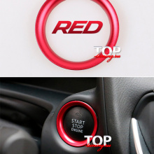 8554 Окантовка кнопки СТАРТ Epic на Mazda CX-5 2 поколение