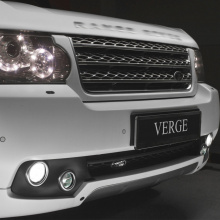 Маски ПТФ + Центральная вставка VERGE Classic на Land Rover Range Rover Vogue 3