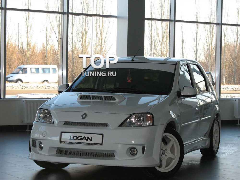 Обвес Power DM дорестайлинг на Renault Logan