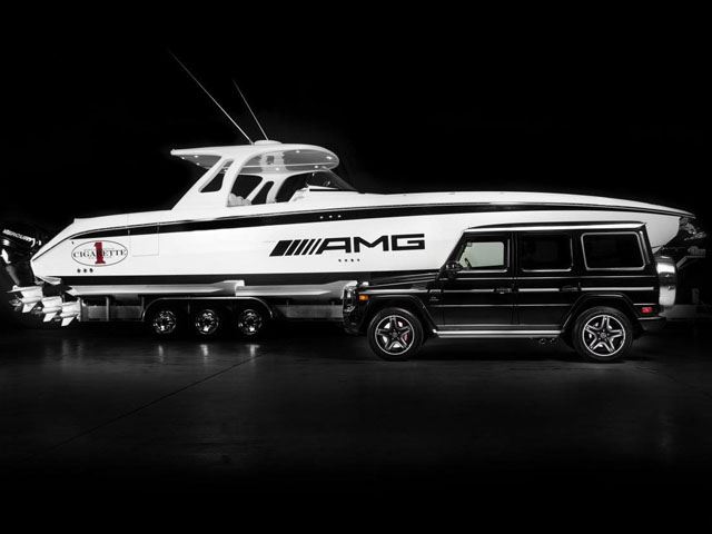 Гоночная яхта вдохновленная Mercedes AMG GT S