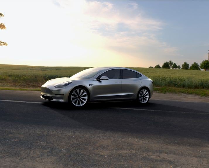 Tesla Model 3 выглядит даже лучше в кузове хэтчбек