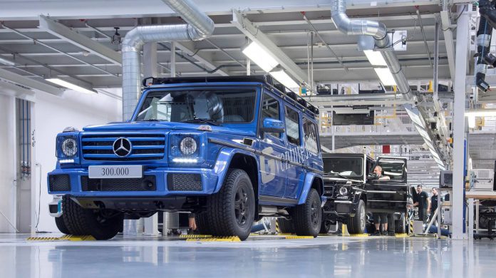 Знаменитый Mercedes-Benz G-Class достиг еще одного рубежа производства на этой неделе.