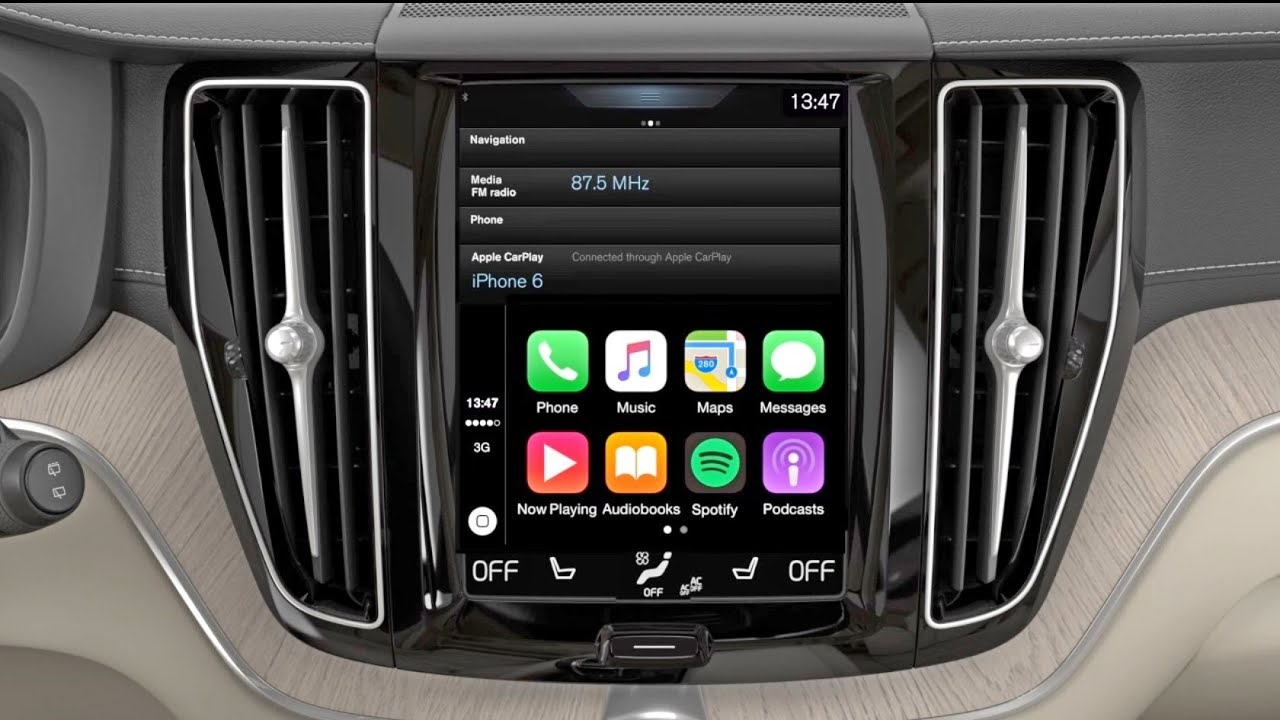 Volvo добавляет отсутствующий Apple CarPlay в новые модели