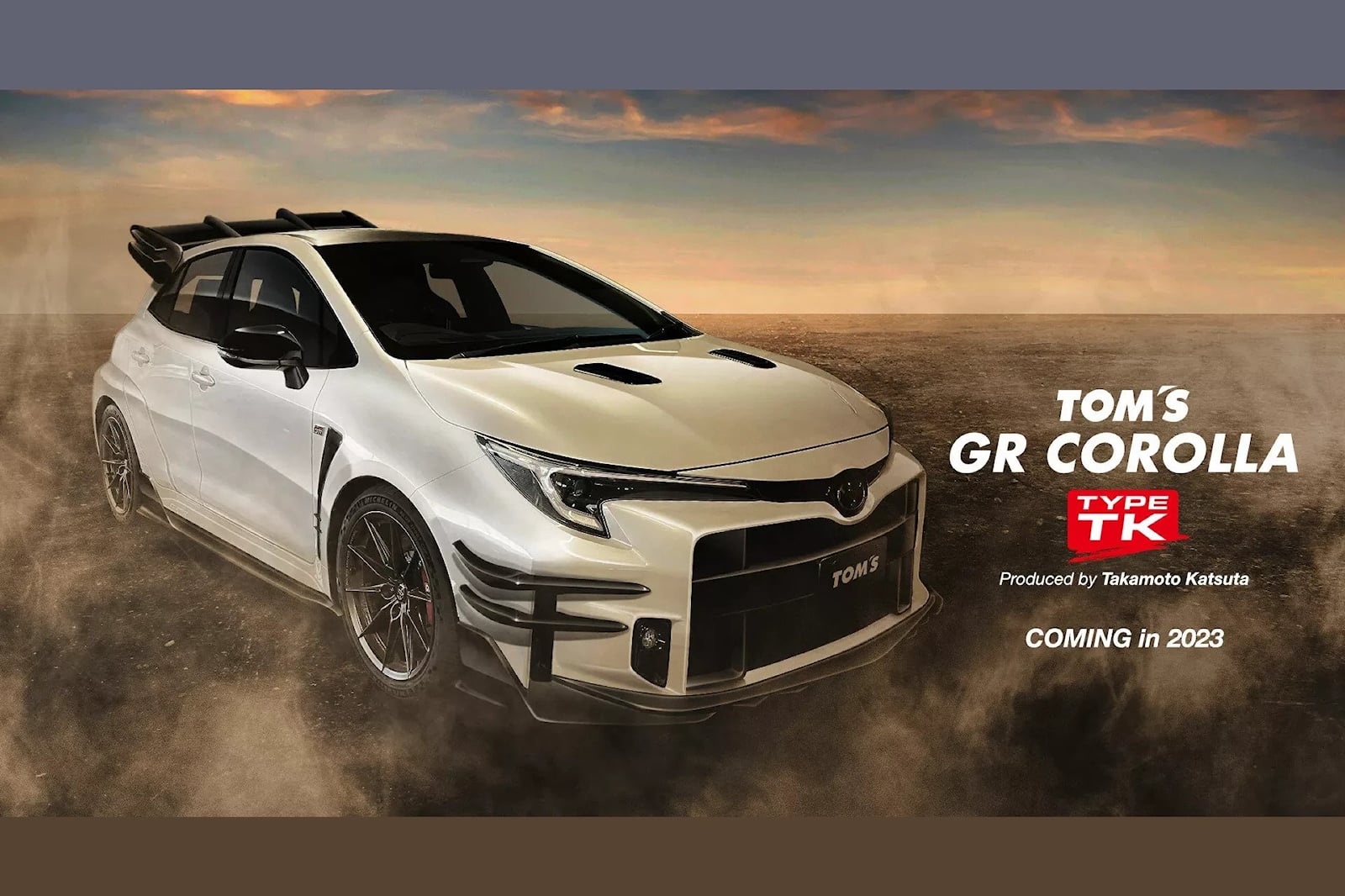 TOMS Racing нанимает гонщика WRC для нового обвеса Toyota GR Corolla Wild