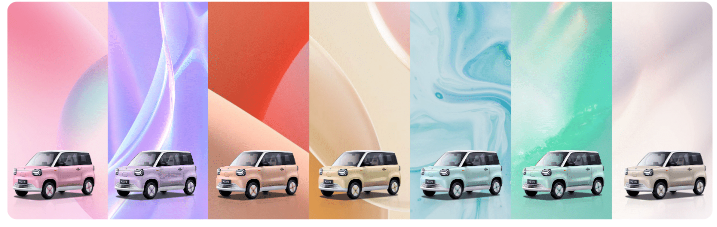 Электромобиль Zhidou Rainbow mini EV поступит в продажу по цене от 415 000 рублей в Китае