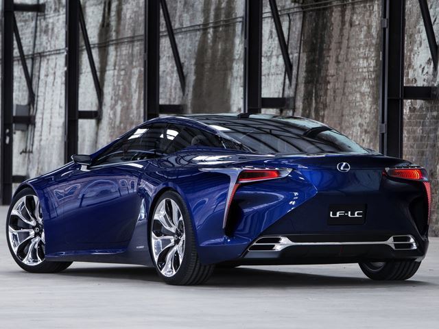 Lexus LF-LC будет производить 600 лс