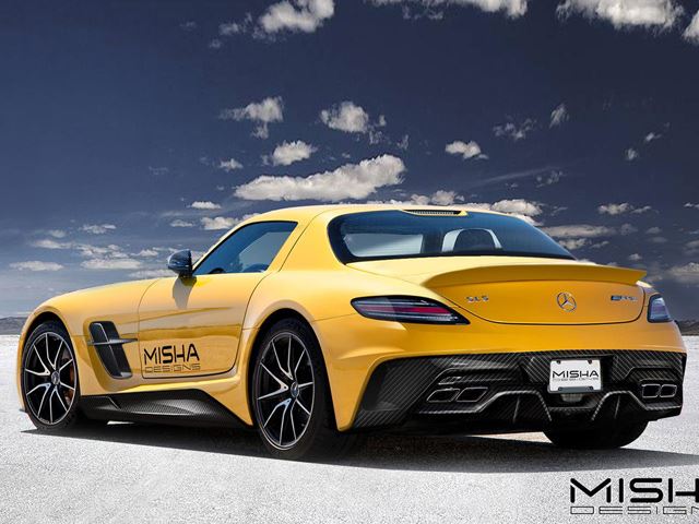 Mercedes SLS AMG Misha Design Тюнинг