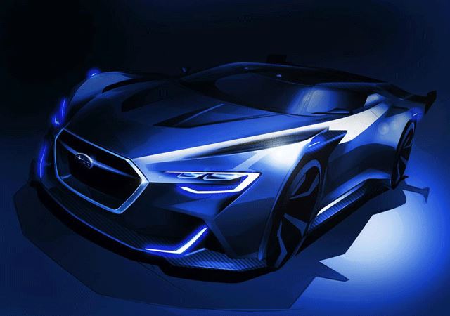 Subaru Viziv GT Concept видео