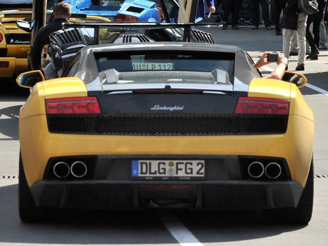 Финал юбилейного тура Lamborghini