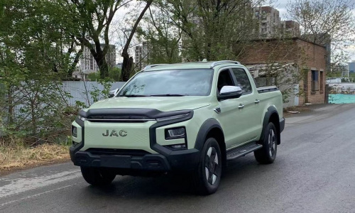 Электрическая версия пикапа JAC T9 Hunter будет представлена на автосалоне в Пекине