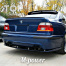 Сплиттер M-Power для заднего бампера BMW 5 E39 