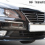 Юбка переднего бампера Mijoocar Carbon на Hyundai Sonata 5 (NF)