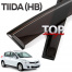 Ветровики окон оригинальные Premium на Nissan Tiida