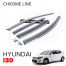 Дефлекторы окон Chrome Line на Hyundai i30
