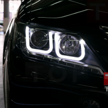 Передние светодиодные фары  Type 2 на Toyota Camry V50 (7)