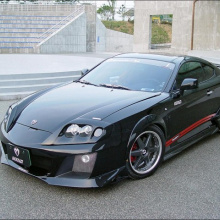 Обвес Warrior Mussa Wide Body на Hyundai Tiburon Coupe GK