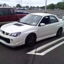 Обвес Zero Sport на Subaru Impreza WRX GD