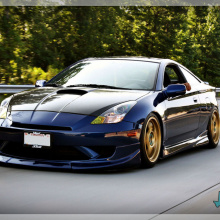 Передняя юбка - рестайлинг C-One на Toyota Celica T23