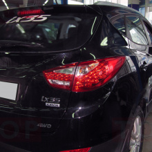Задние тюнинг-фонари Cayenne Style Red на Hyundai ix35
